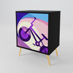 BIKE DREAMS Sideboard mit 1 Tür in Schwarz