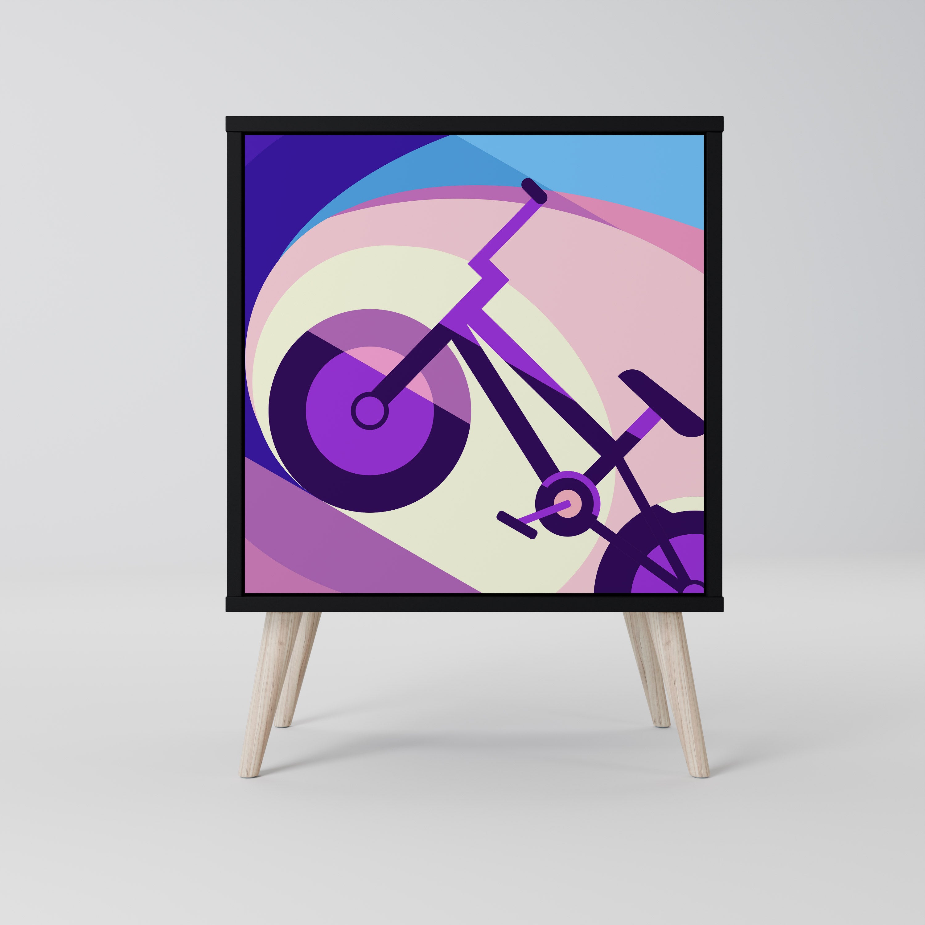 BIKE DREAMS Sideboard mit 1 Tür in Schwarz