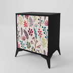 AUTUMN SUNDRIES 1-Door Sideboard in Black Finish