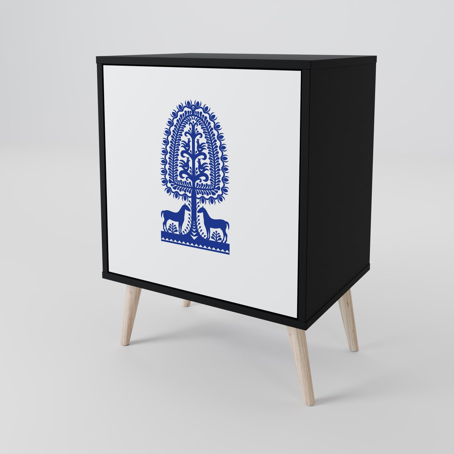 POLISH FOLK ART 1-türiges Sideboard