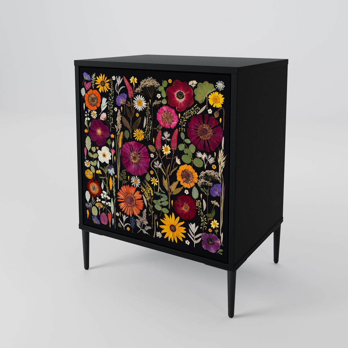 MIDNIGHT GARDEN 1-Door Sideboard