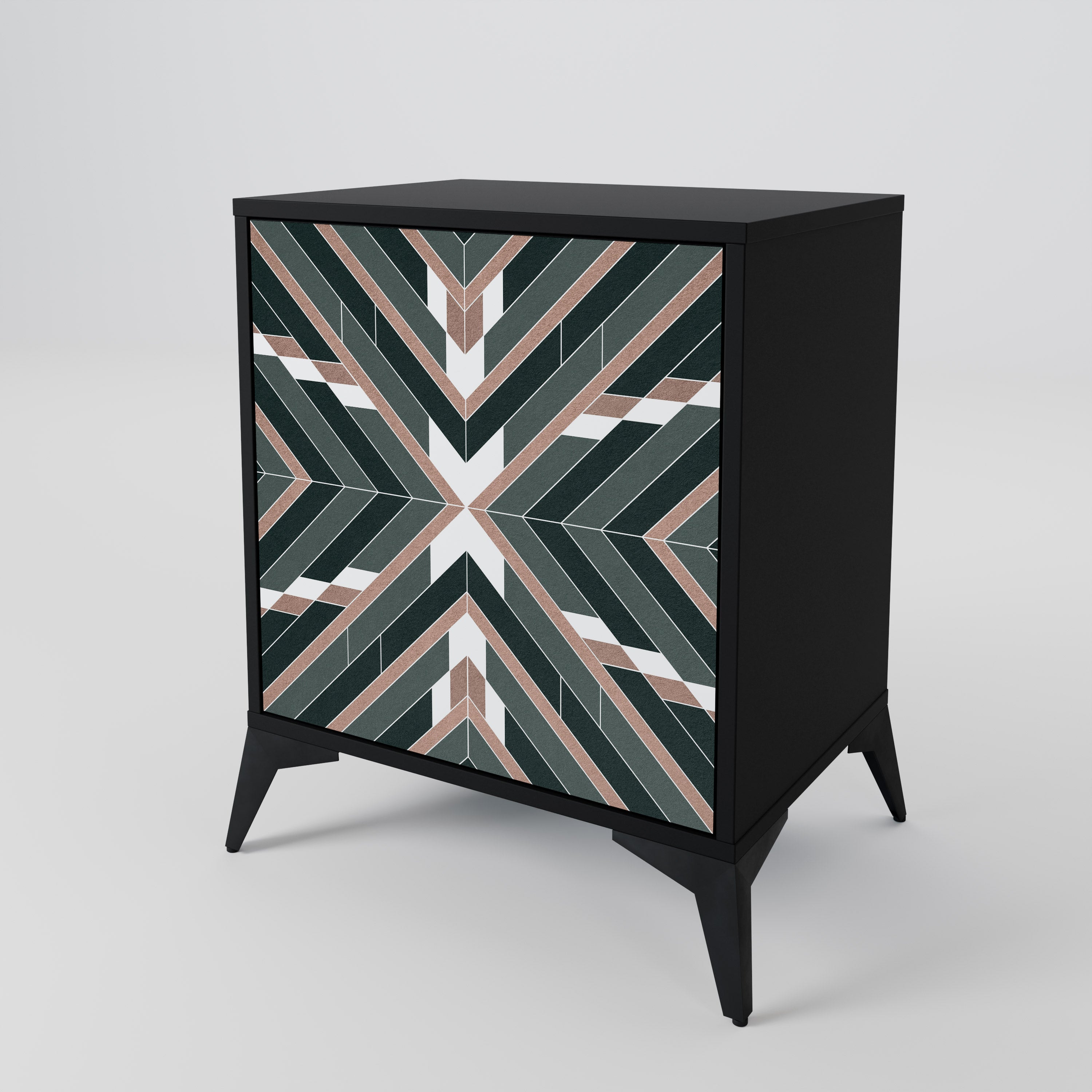 DIMENSION DELIGHTS Sideboard mit 1 Tür in Schwarz