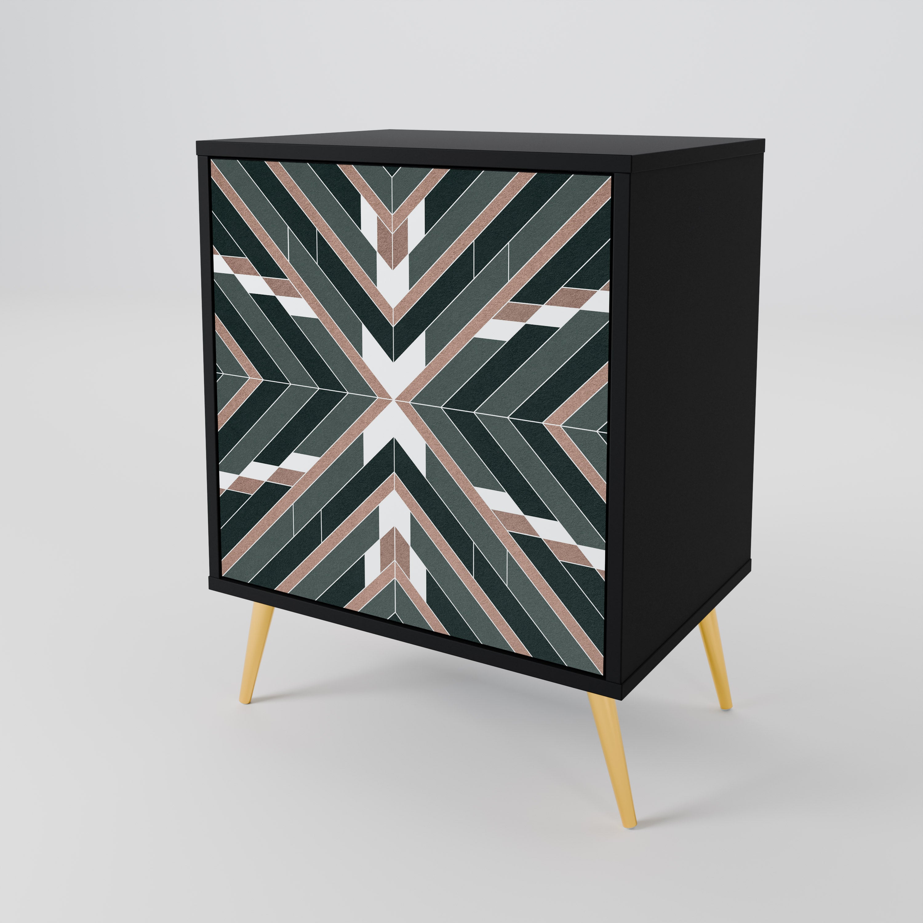 DIMENSION DELIGHTS Sideboard mit 1 Tür in Schwarz