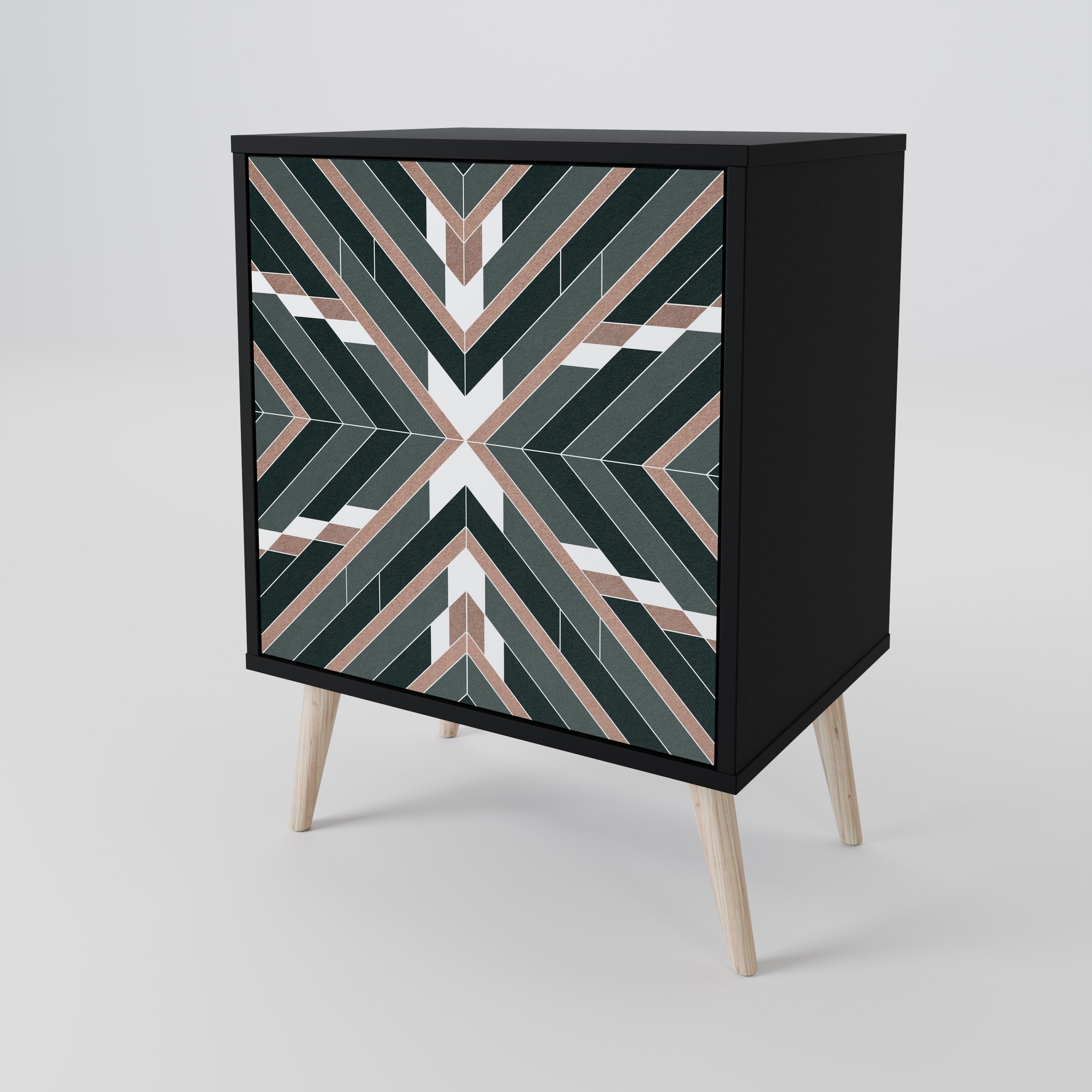 DIMENSION DELIGHTS Sideboard mit 1 Tür in Schwarz