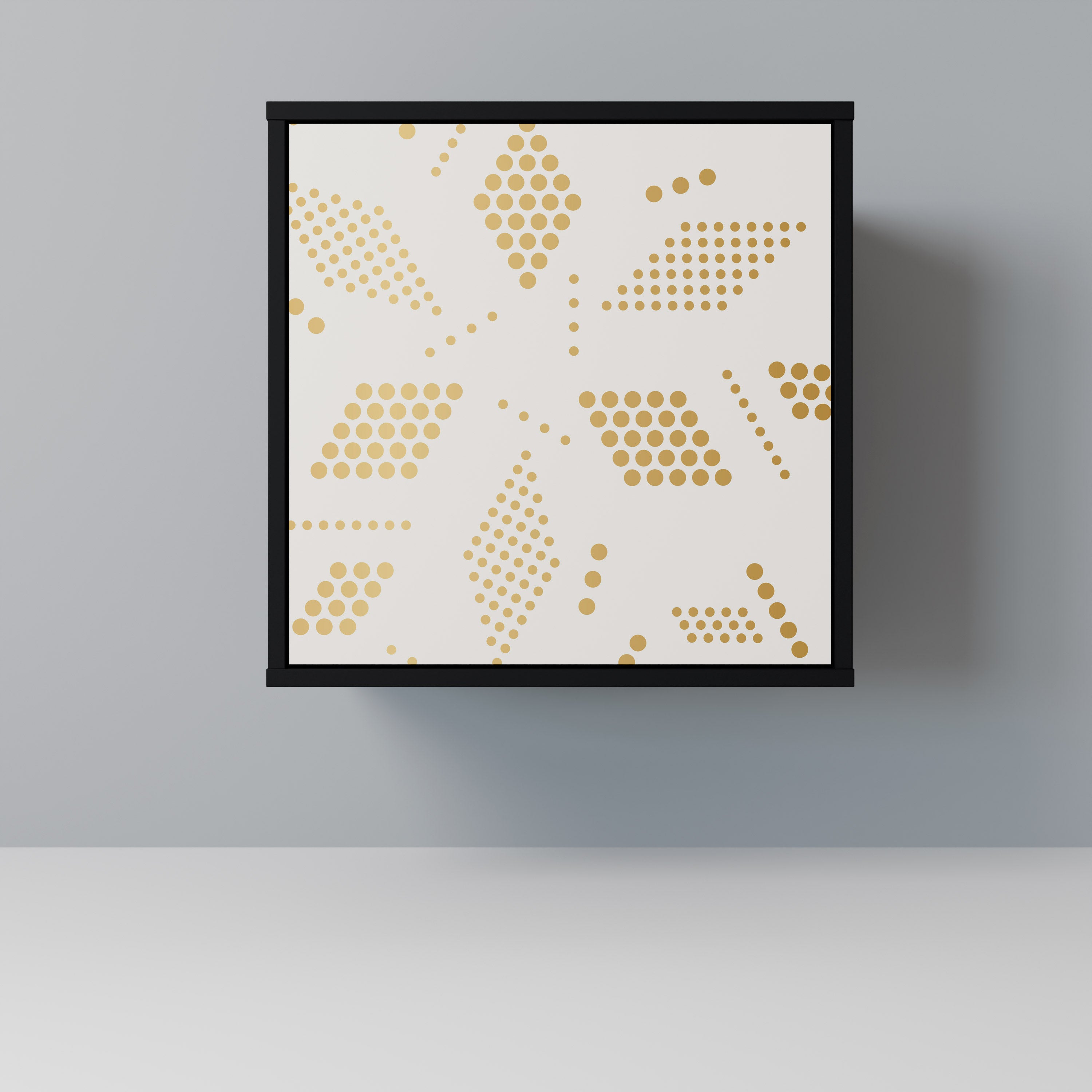 SPOTTED DAZE Sideboard mit 1 Tür in Schwarz