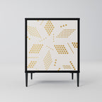 SPOTTED DAZE Sideboard mit 1 Tür in Schwarz