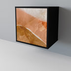 SANDHILLS SPLENDOUR Sideboard mit 1 Tür in Schwarz