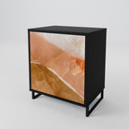 SANDHILLS SPLENDOUR Sideboard mit 1 Tür in Schwarz