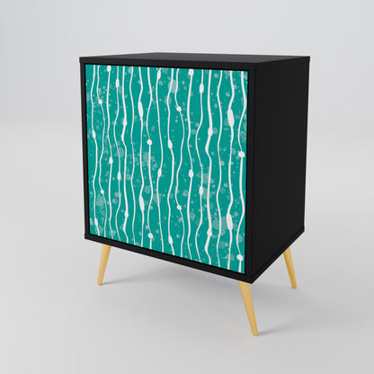 TURQUOISE RAIN 1-türiges Sideboard