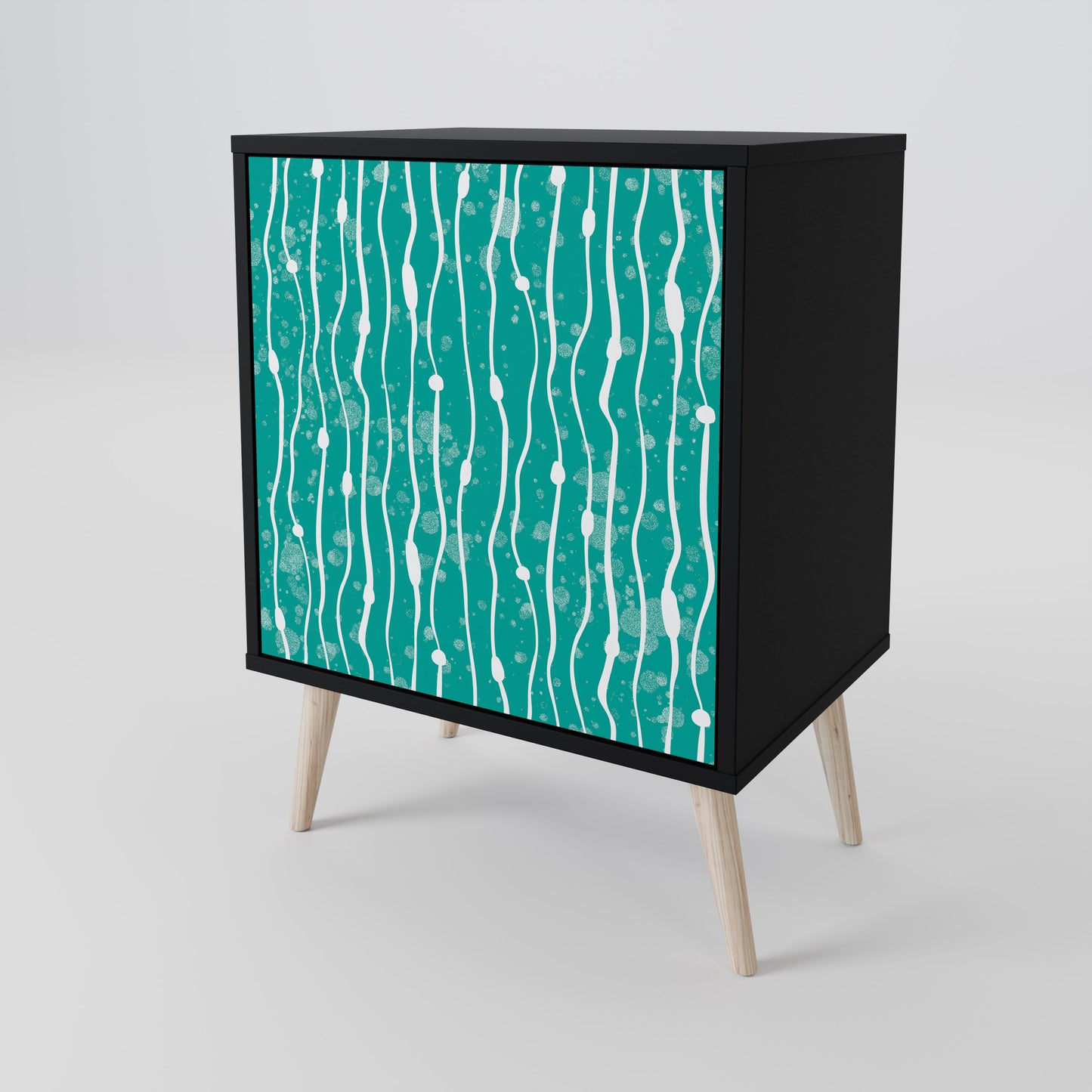 TURQUOISE RAIN 1-türiges Sideboard