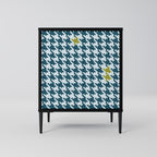 OUT OF CONTEXT 1-Door Sideboard in Black Finish