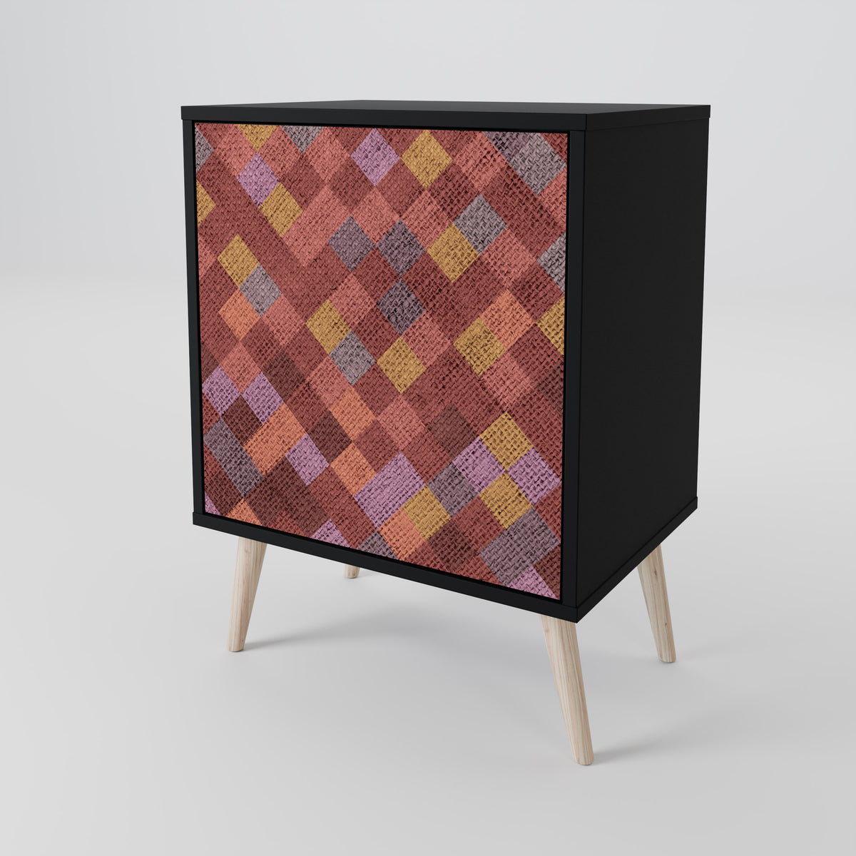 PAINTED SQUARES 1-türiges Sideboard