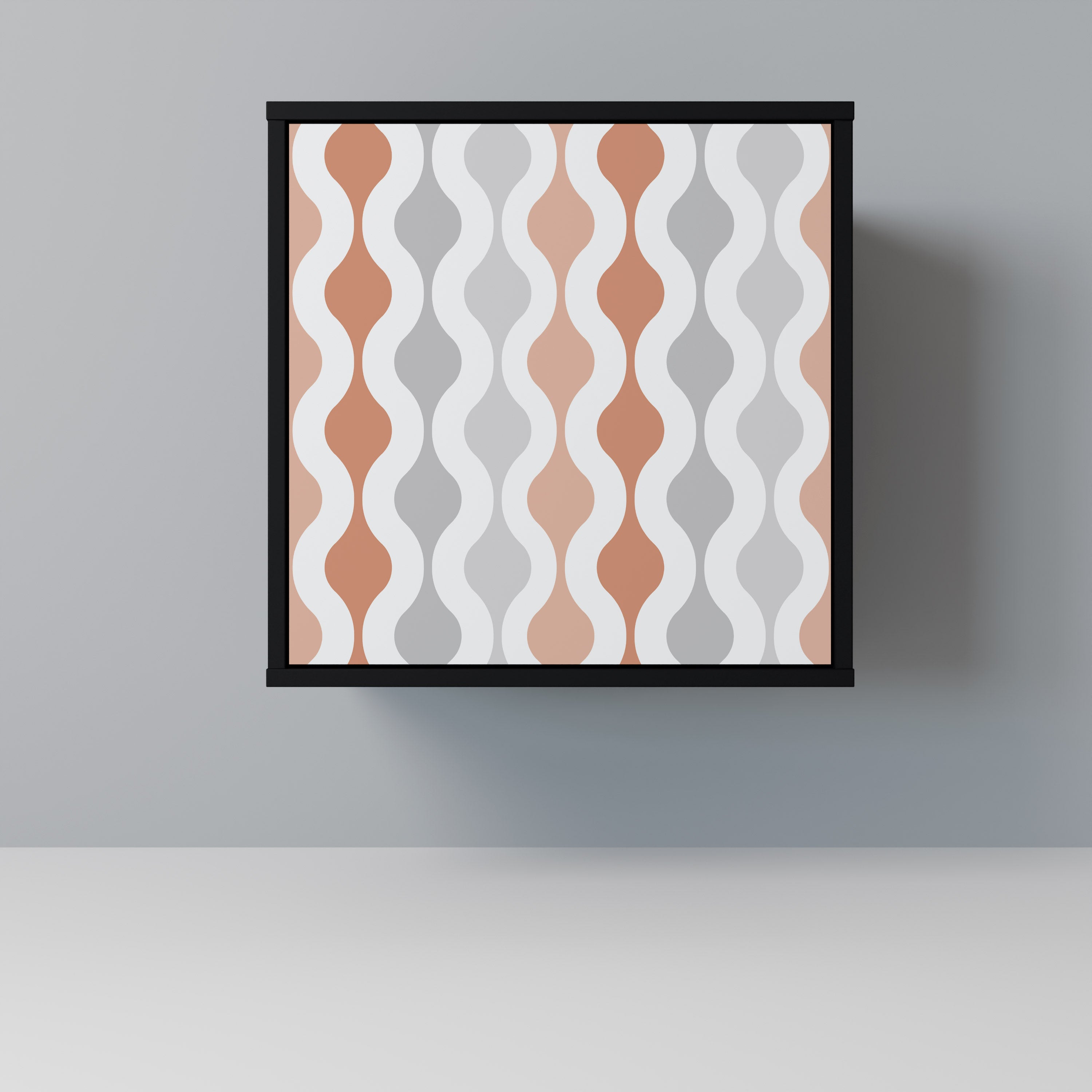 HAZY NOSTALGIA Sideboard mit 1 Tür in Schwarz