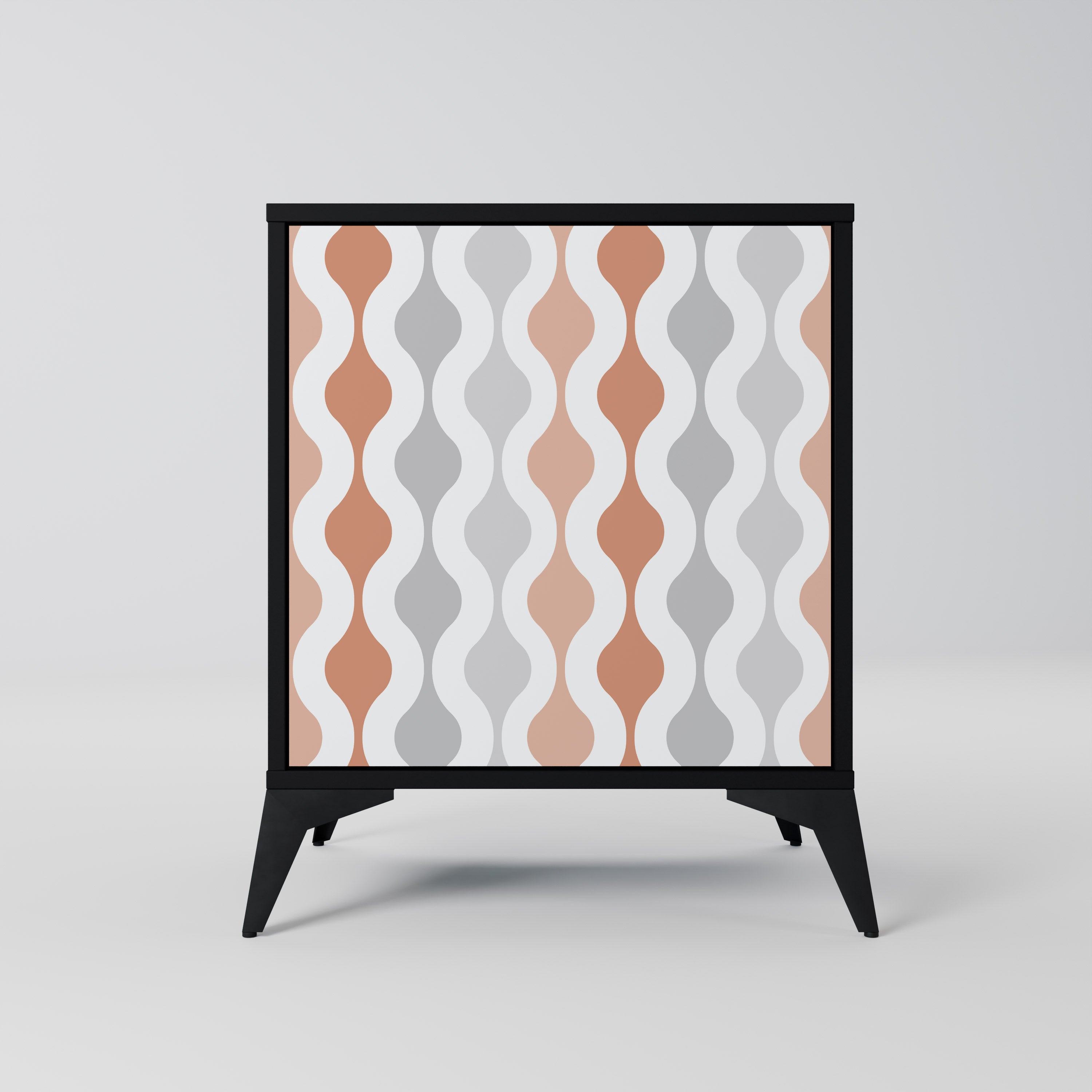 HAZY NOSTALGIA Sideboard mit 1 Tür in Schwarz