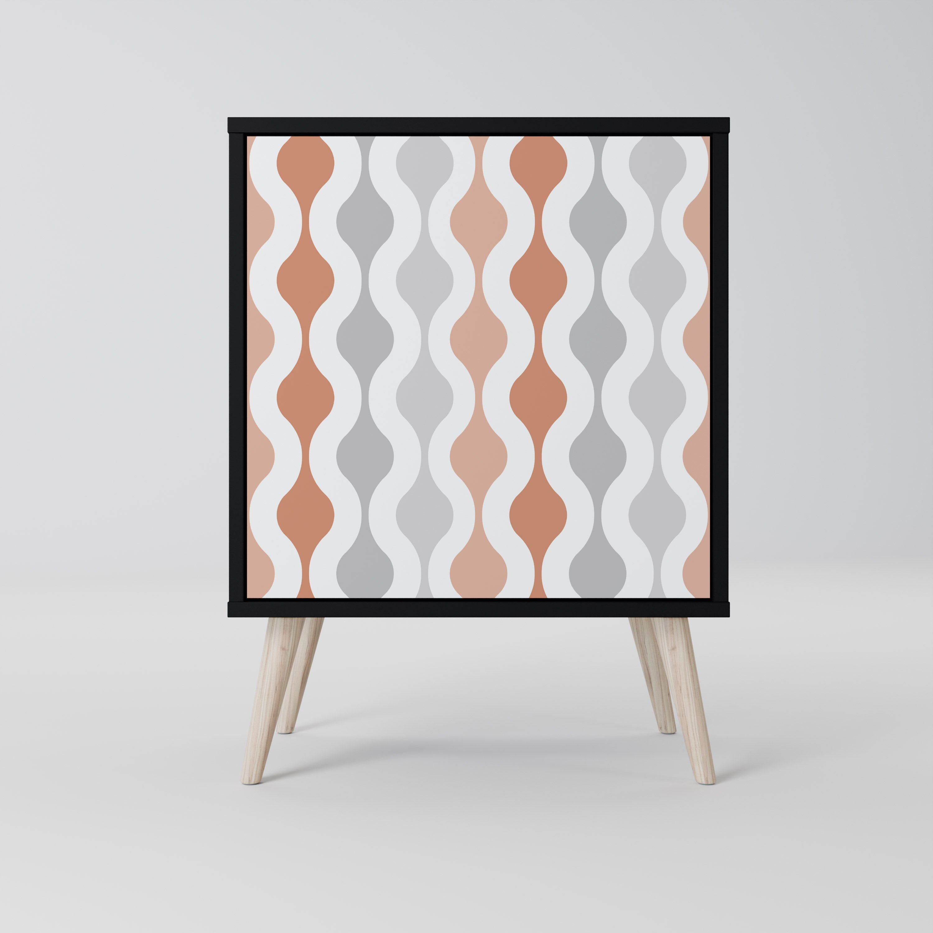 HAZY NOSTALGIA Sideboard mit 1 Tür in Schwarz