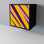 DREAMS COME TRUE Sideboard mit 1 Tür in Schwarz