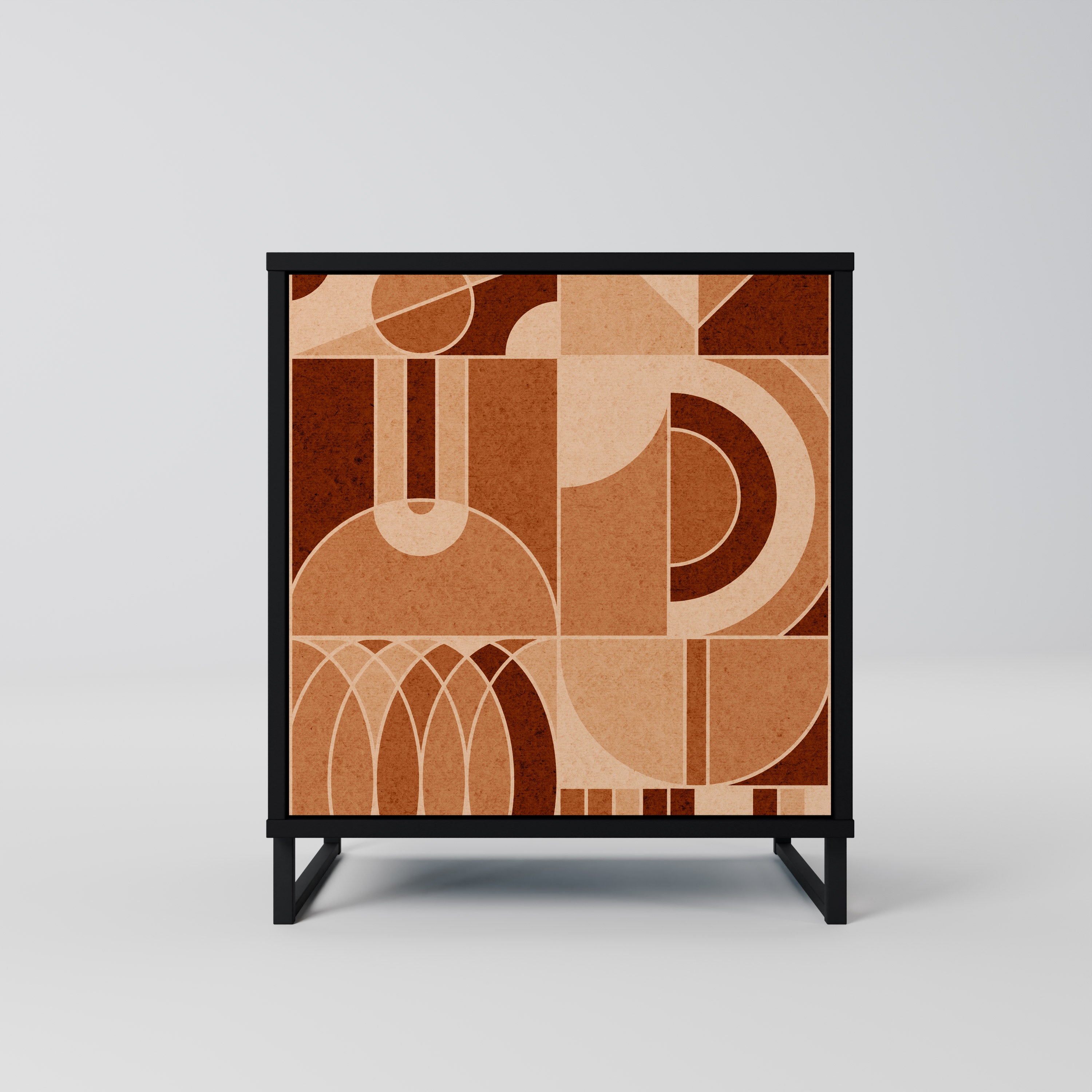 PRISM MOSAIC Sideboard mit 1 Tür in Schwarz