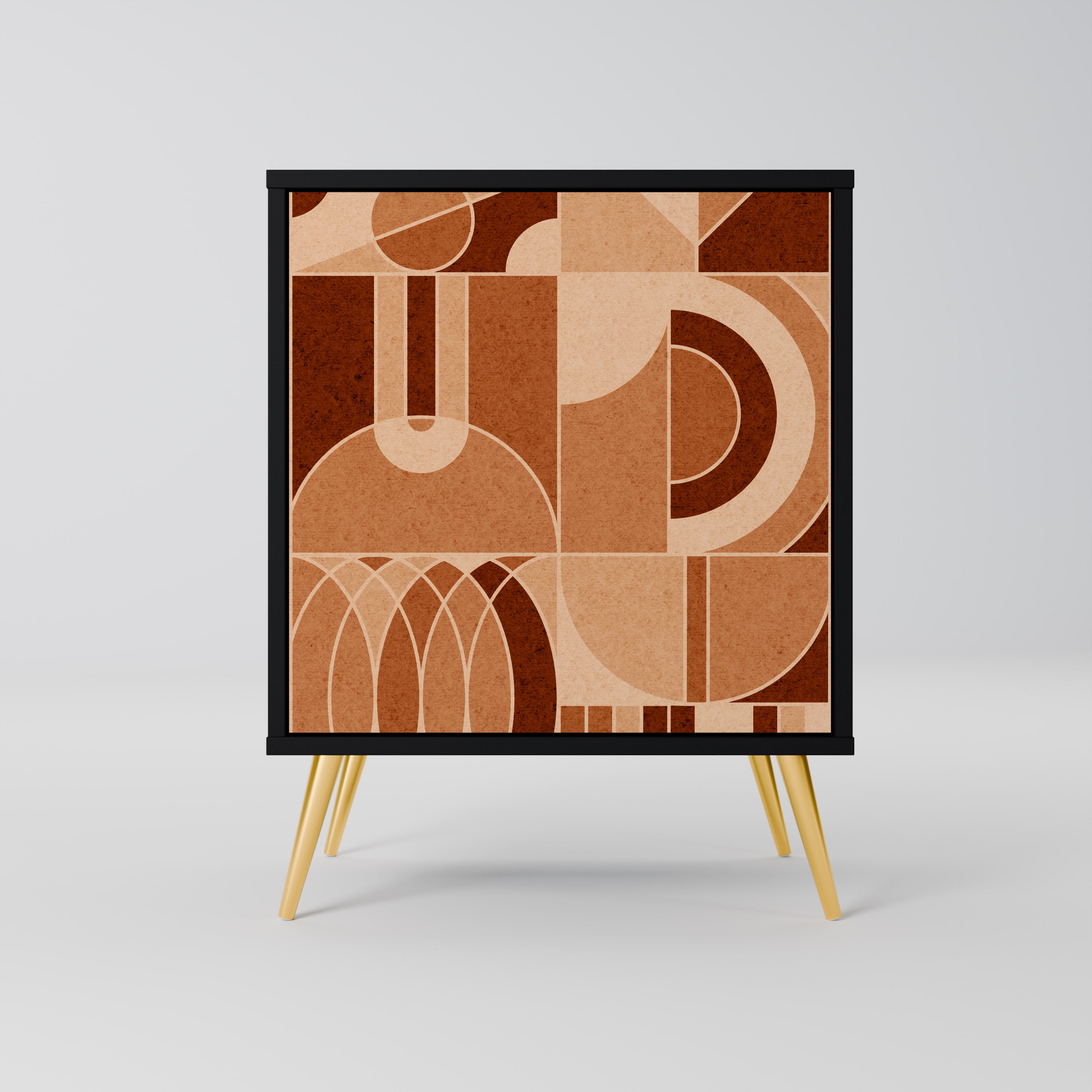 PRISM MOSAIC Sideboard mit 1 Tür in Schwarz