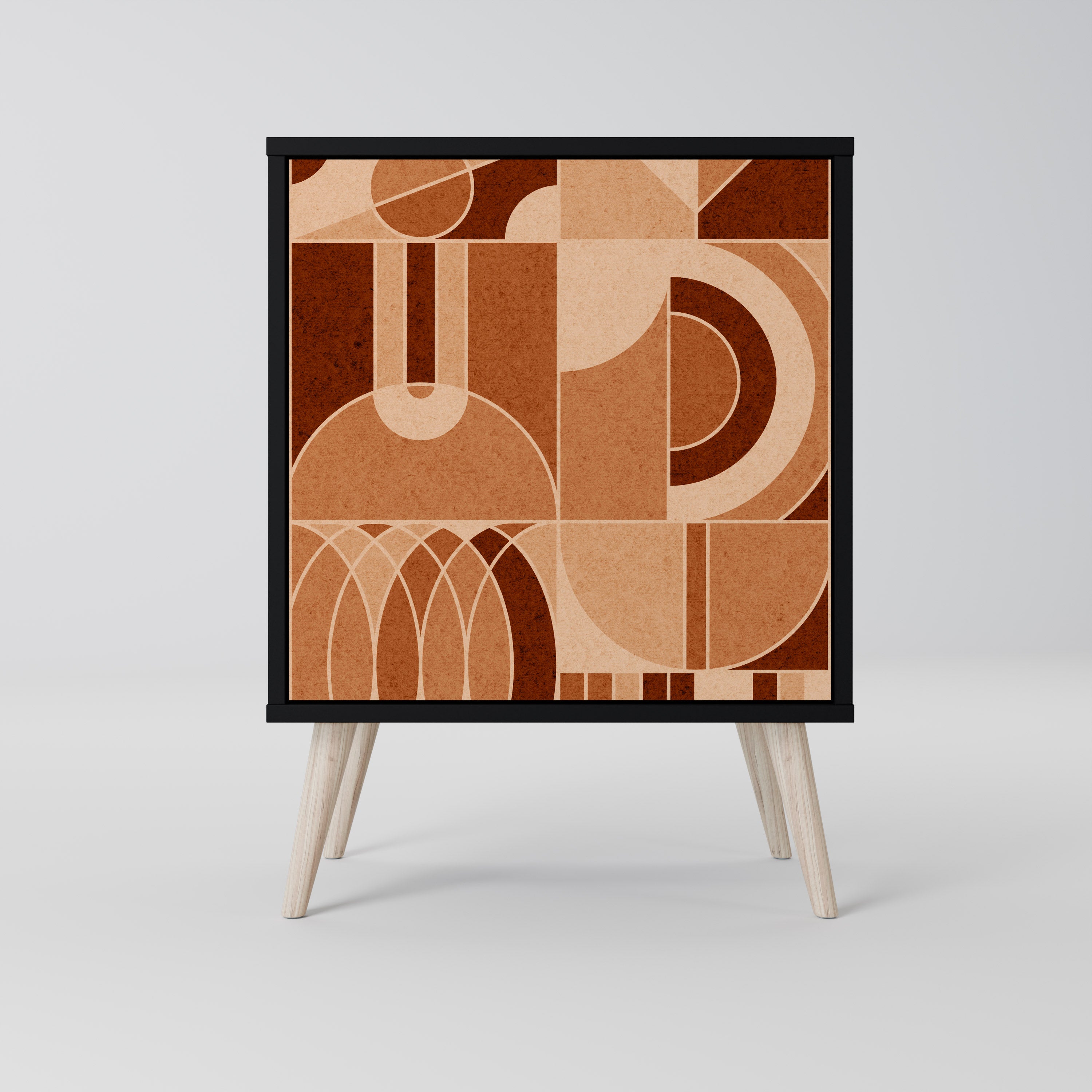 PRISM MOSAIC Sideboard mit 1 Tür in Schwarz