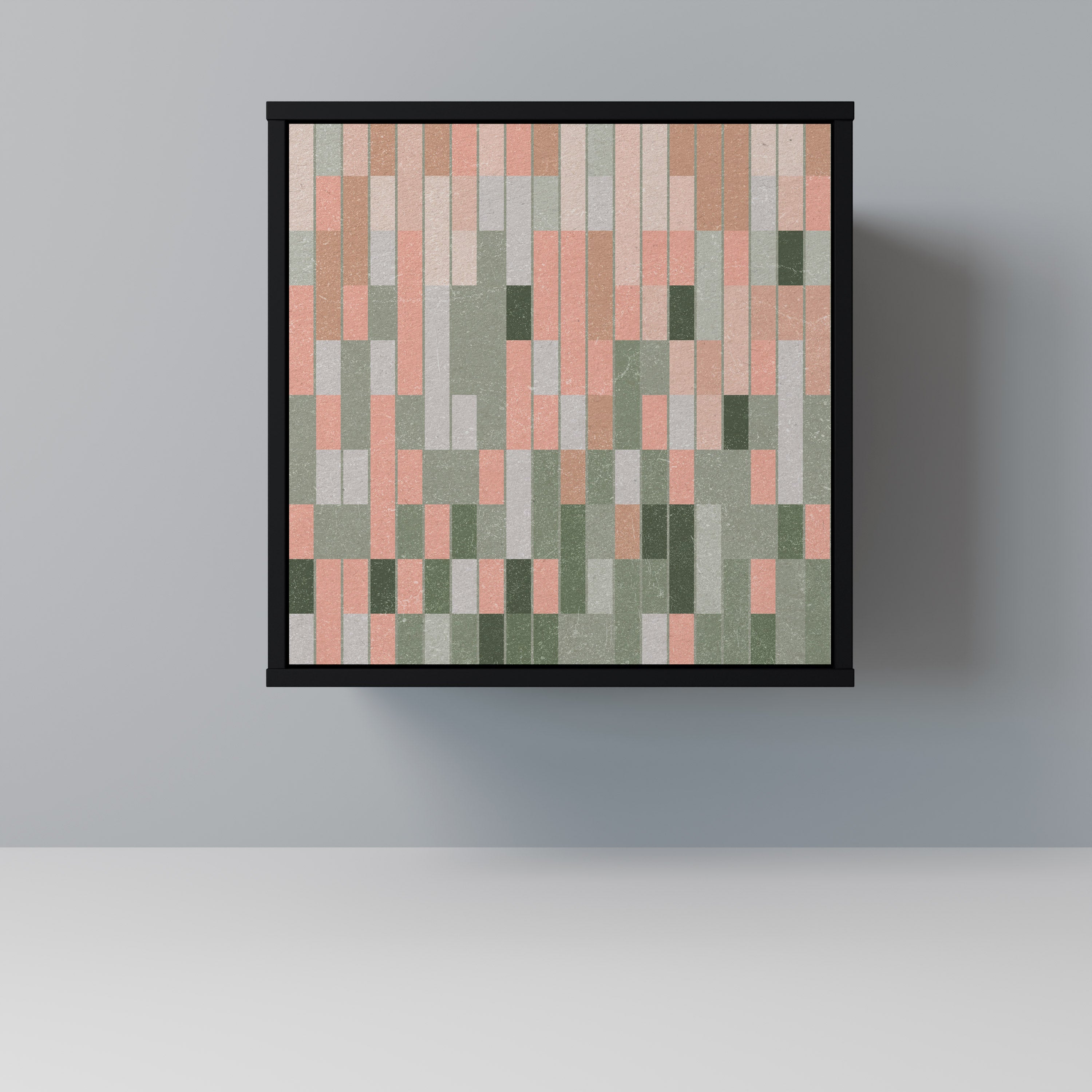 BUILDING THE FUTURE Sideboard mit 1 Tür in Schwarz