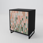 BUILDING THE FUTURE 1-Door Sideboard in Black Finish