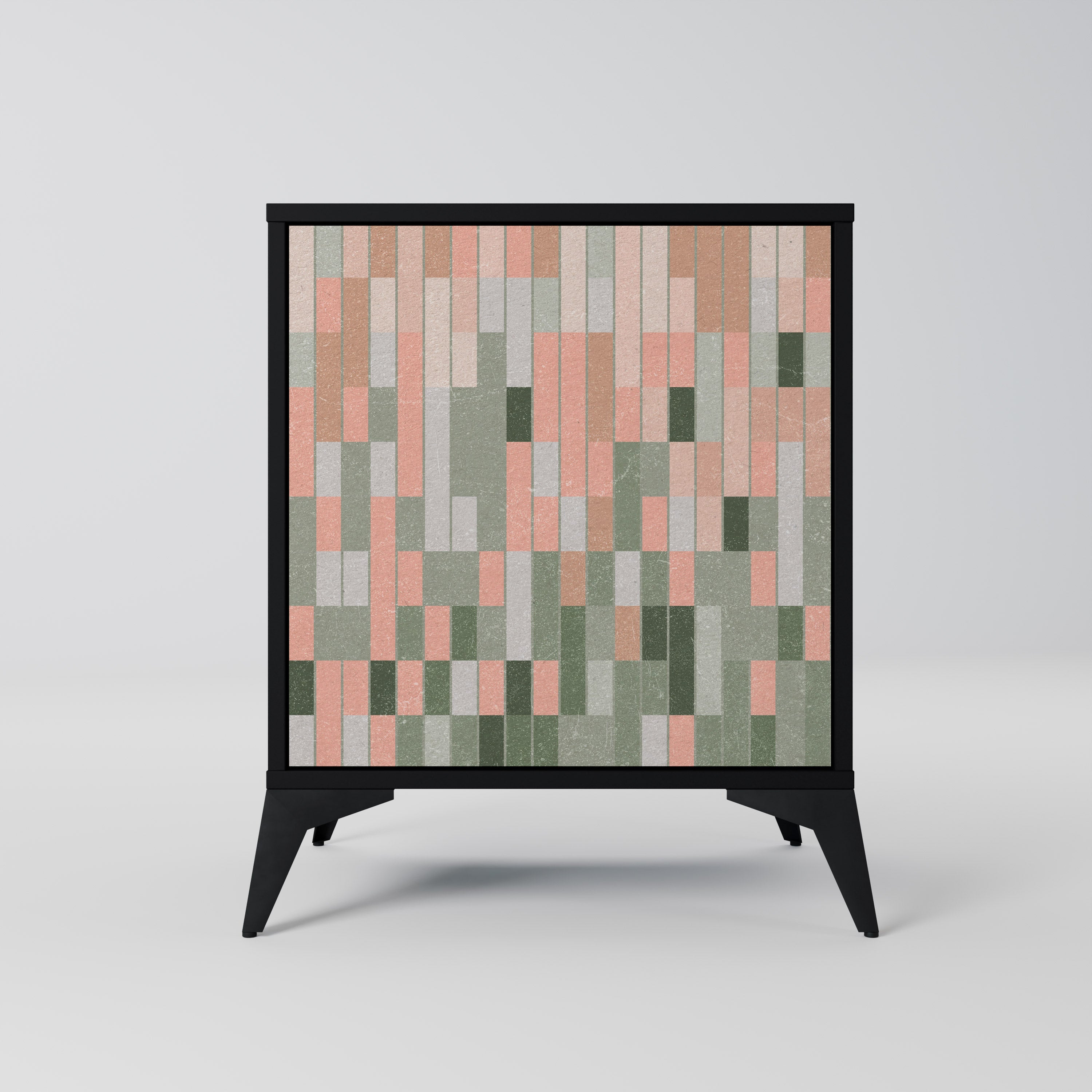 BUILDING THE FUTURE Sideboard mit 1 Tür in Schwarz