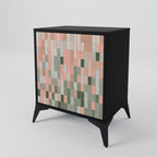 BUILDING THE FUTURE 1-Door Sideboard in Black Finish