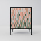 BUILDING THE FUTURE 1-Door Sideboard in Black Finish