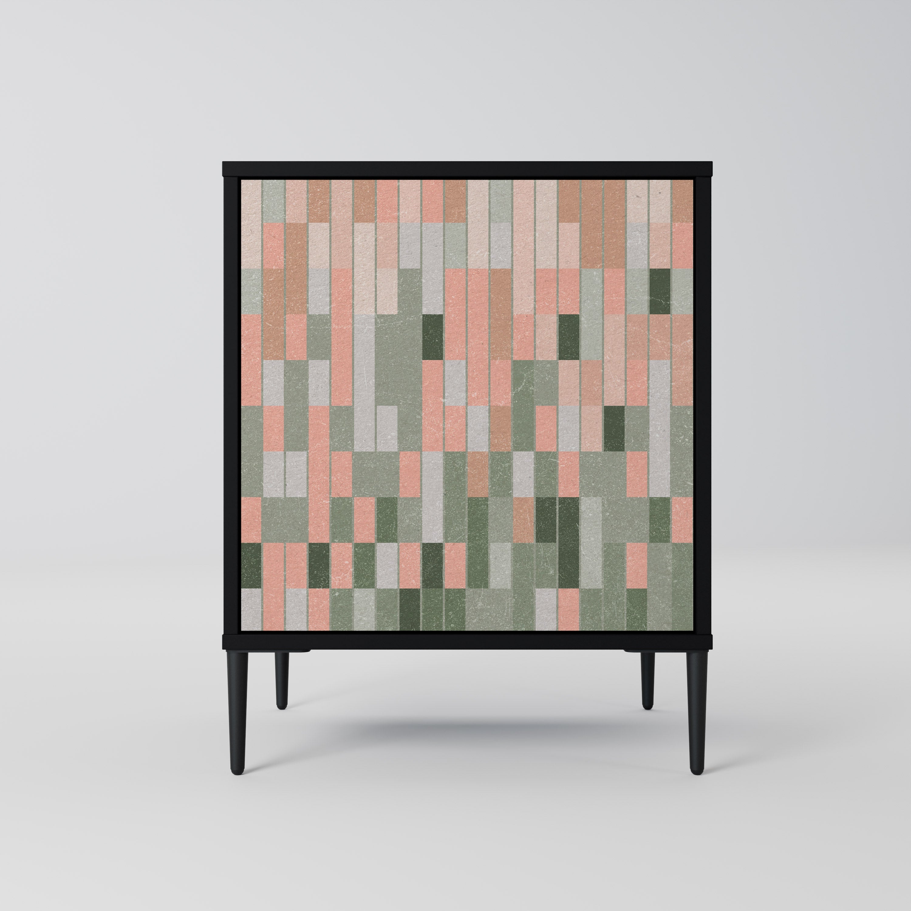 BUILDING THE FUTURE Sideboard mit 1 Tür in Schwarz