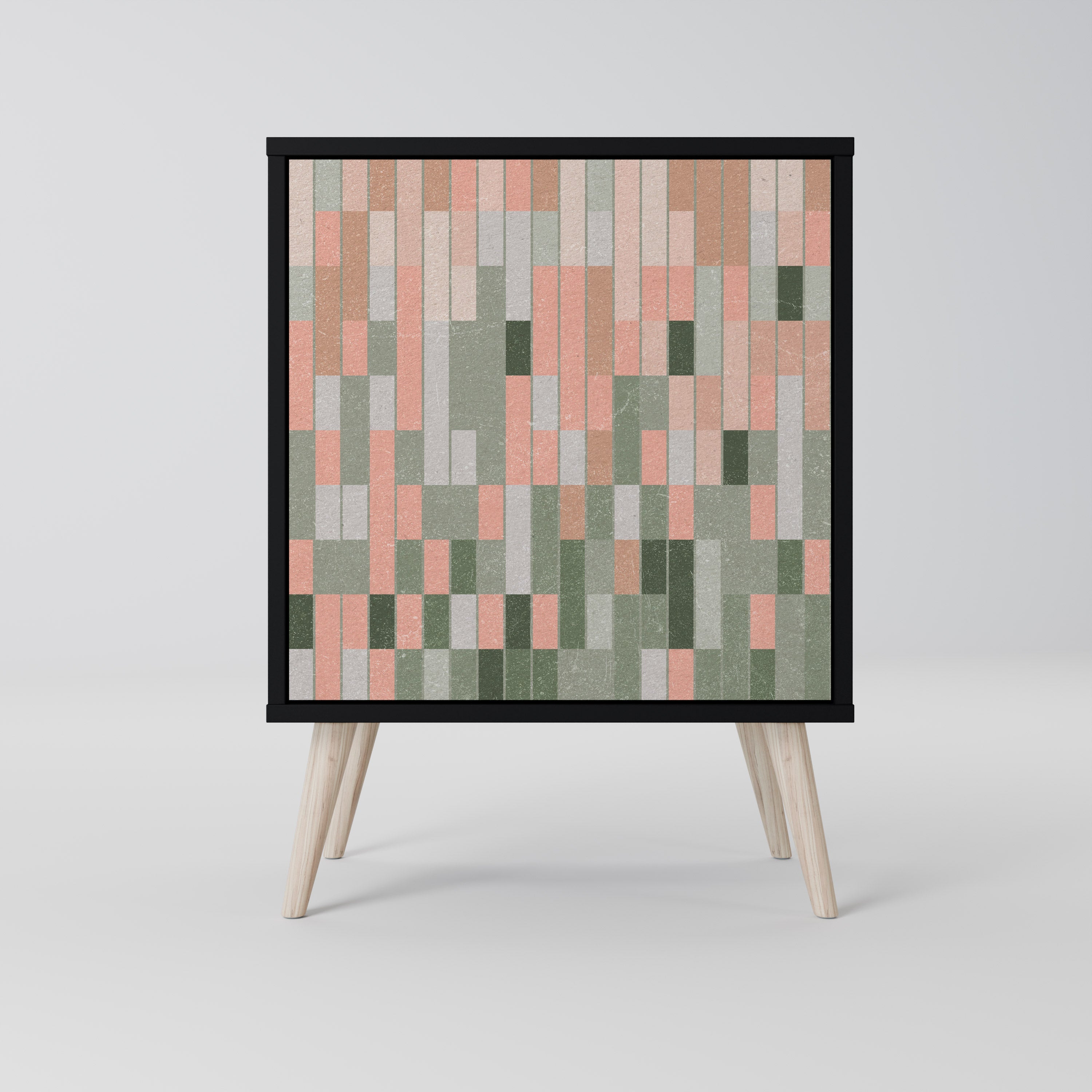 BUILDING THE FUTURE Sideboard mit 1 Tür in Schwarz