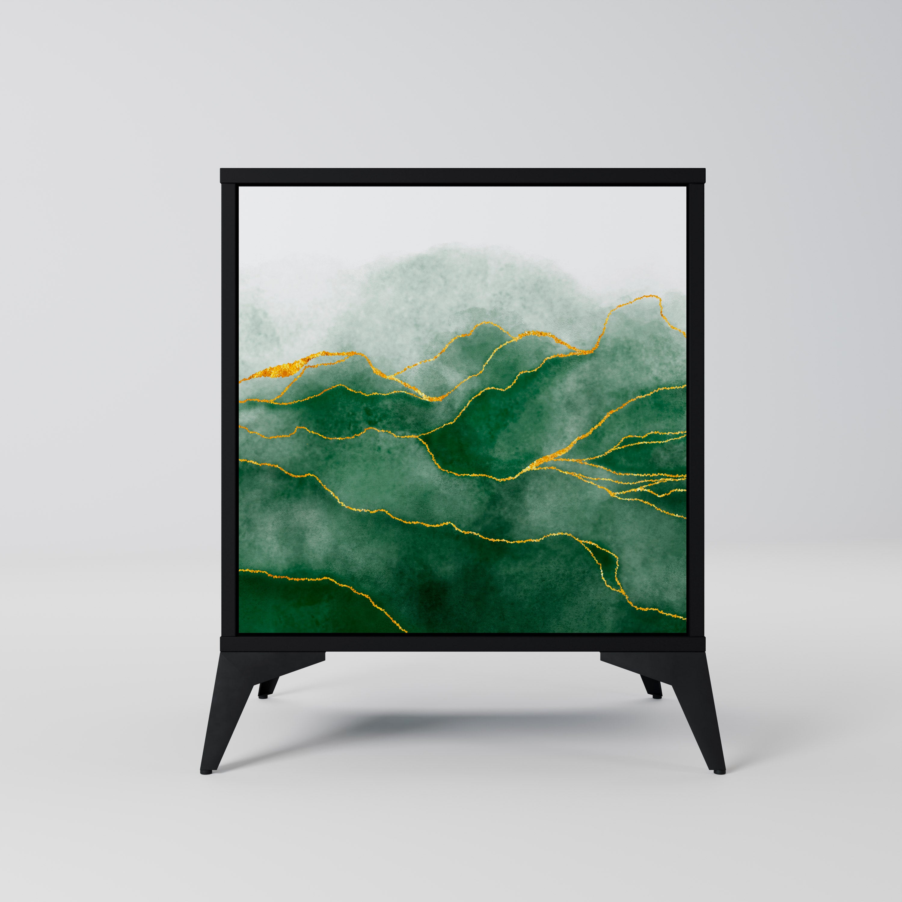 EXPENSIVE NATURE Sideboard mit 1 Tür in Schwarz