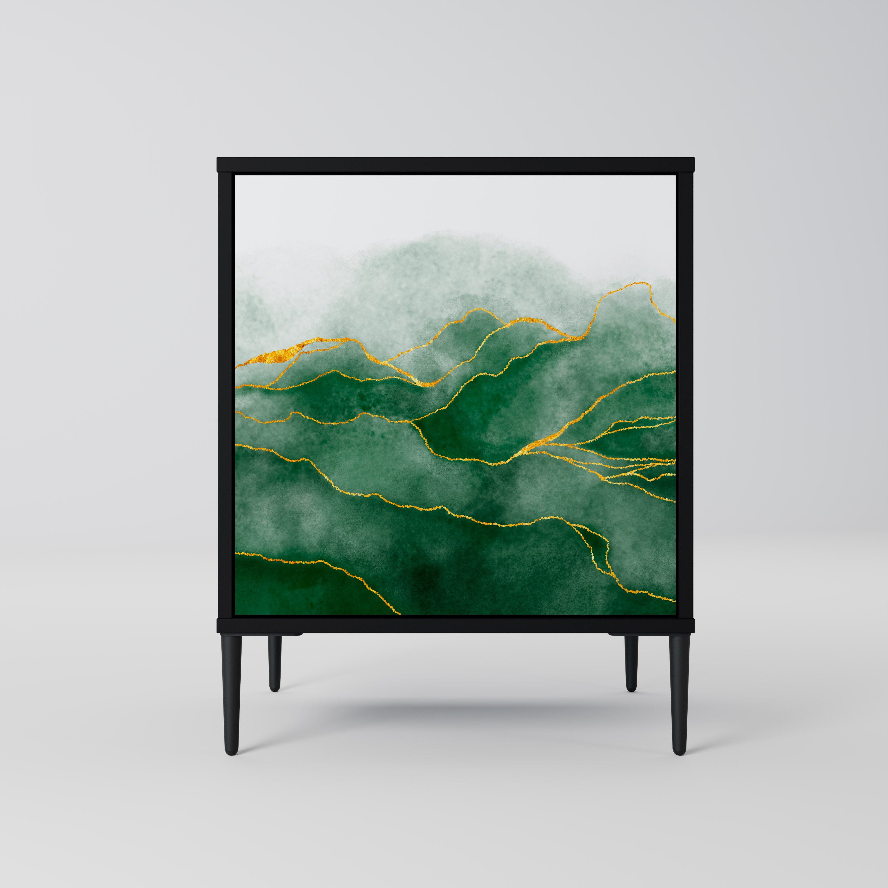 EXPENSIVE NATURE Sideboard mit 1 Tür in Schwarz