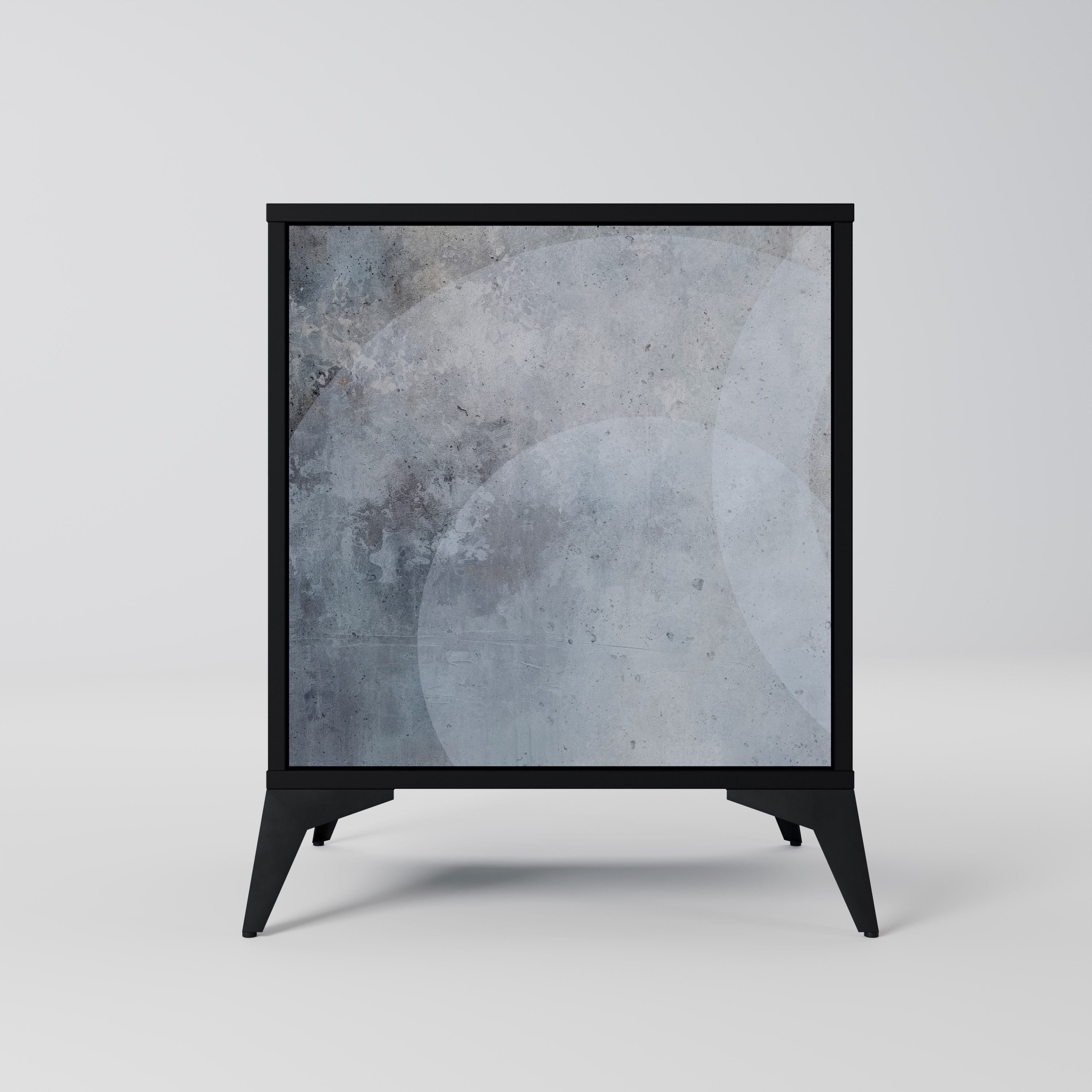 MUTED ARC Sideboard mit 1 Tür in Schwarz