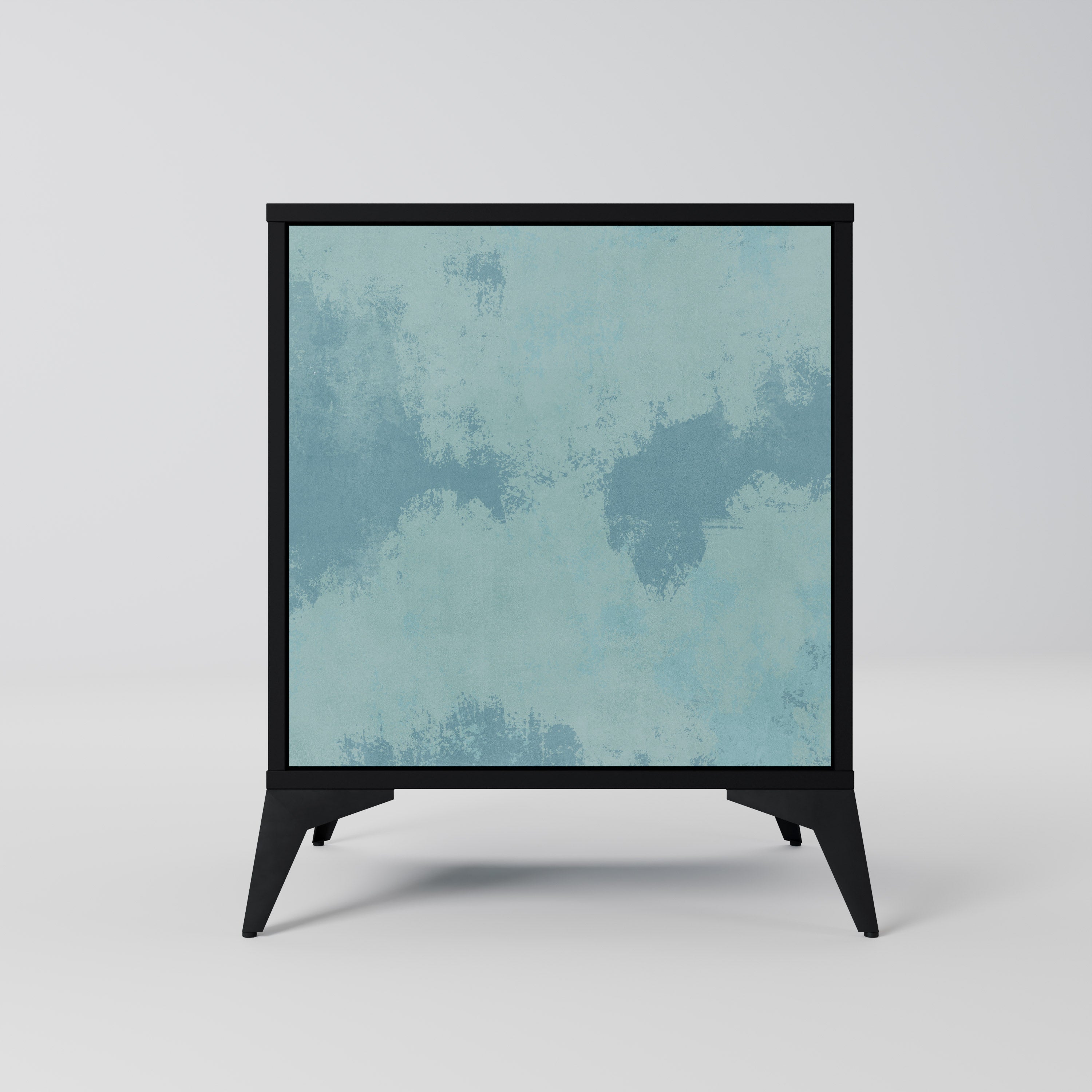 SKY WASH Sideboard mit 1 Tür in Schwarz