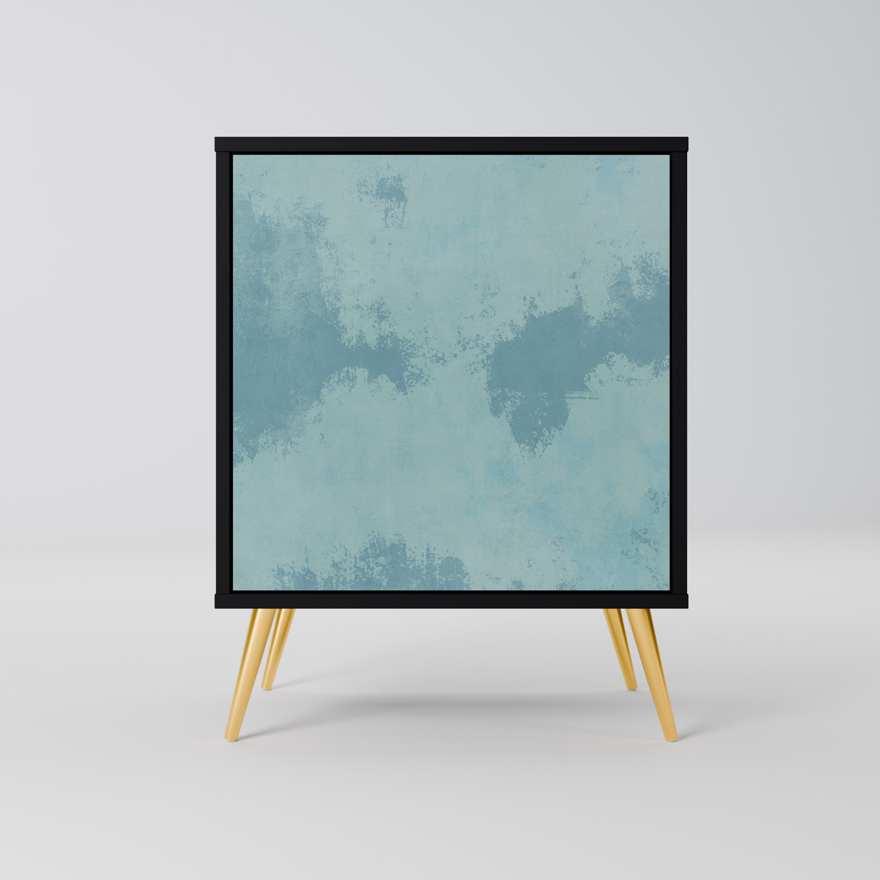 SKY WASH Sideboard mit 1 Tür in Schwarz