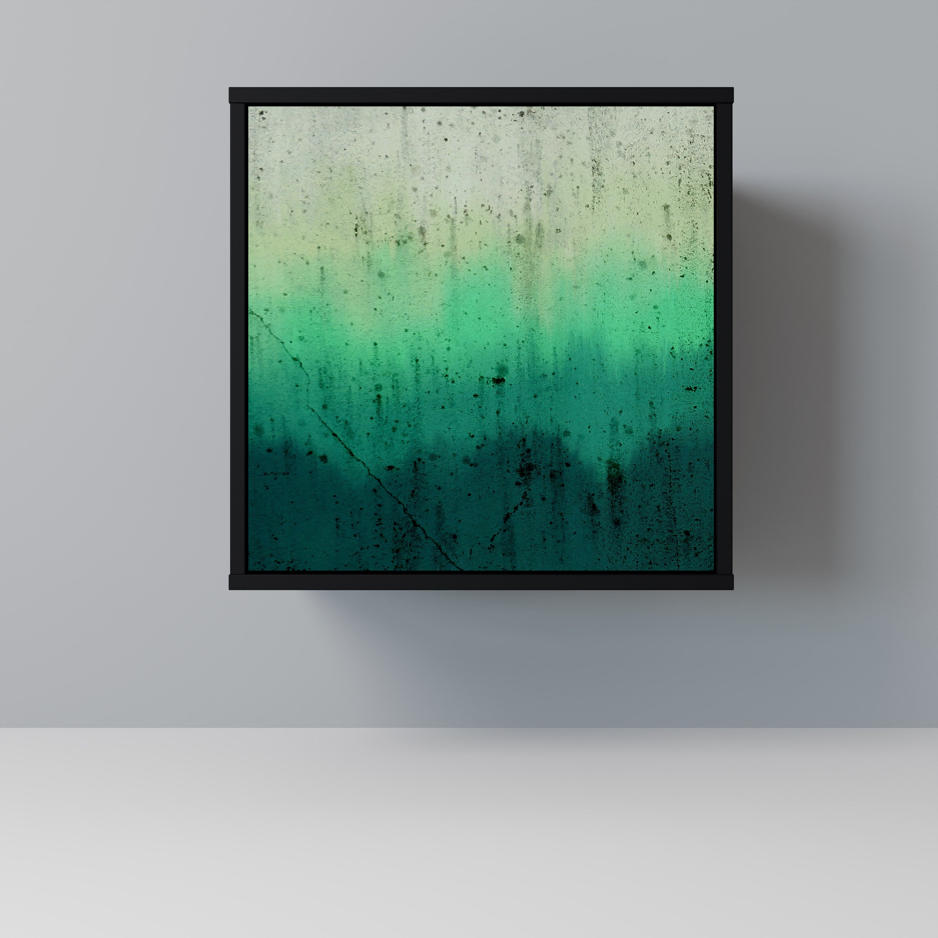 NORTHERN LIGHTS Sideboard mit 1 Tür in Schwarz