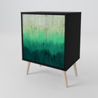 NORTHERN LIGHTS Sideboard mit 1 Tür in Schwarz