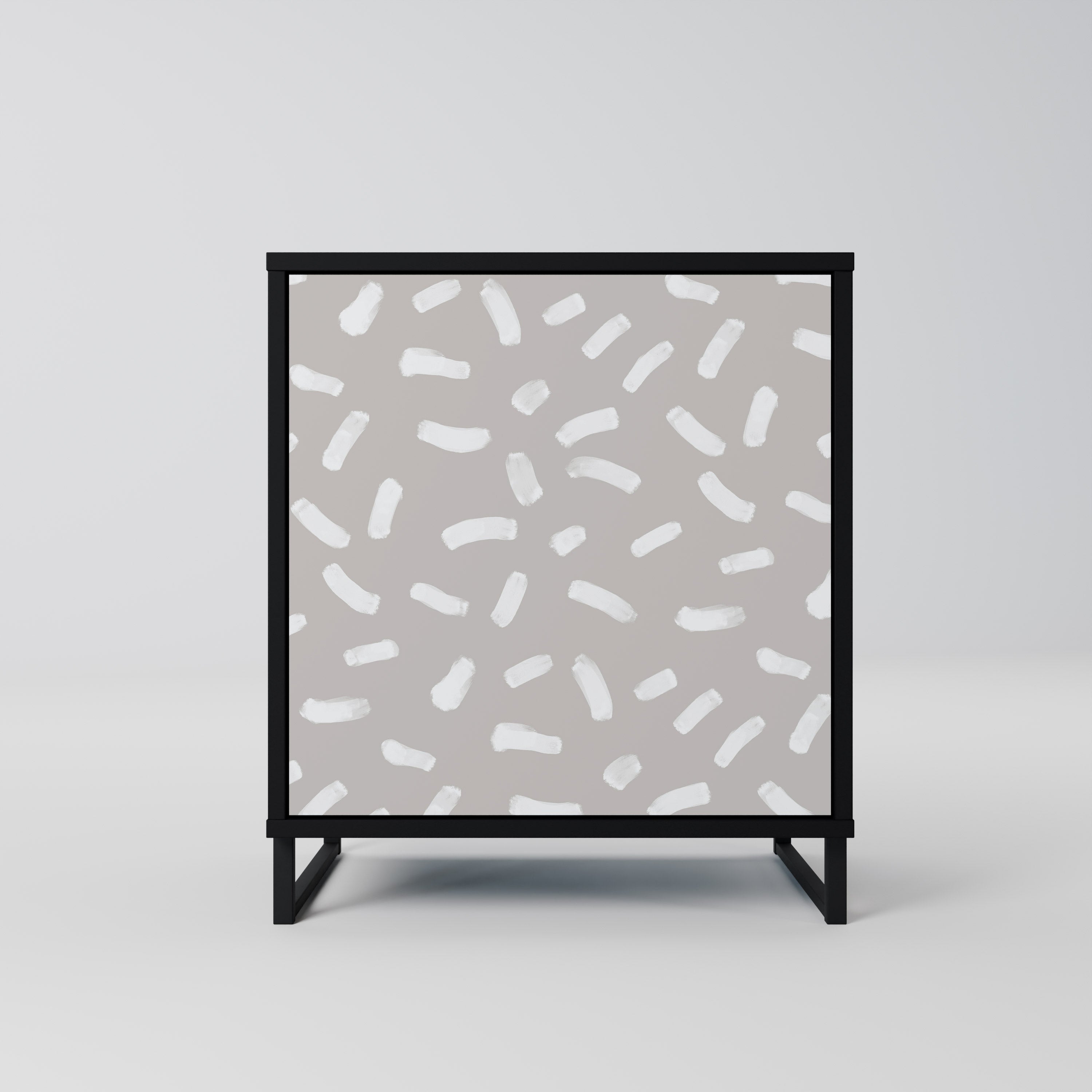 PASSING SECONDS Sideboard mit 1 Tür in Schwarz