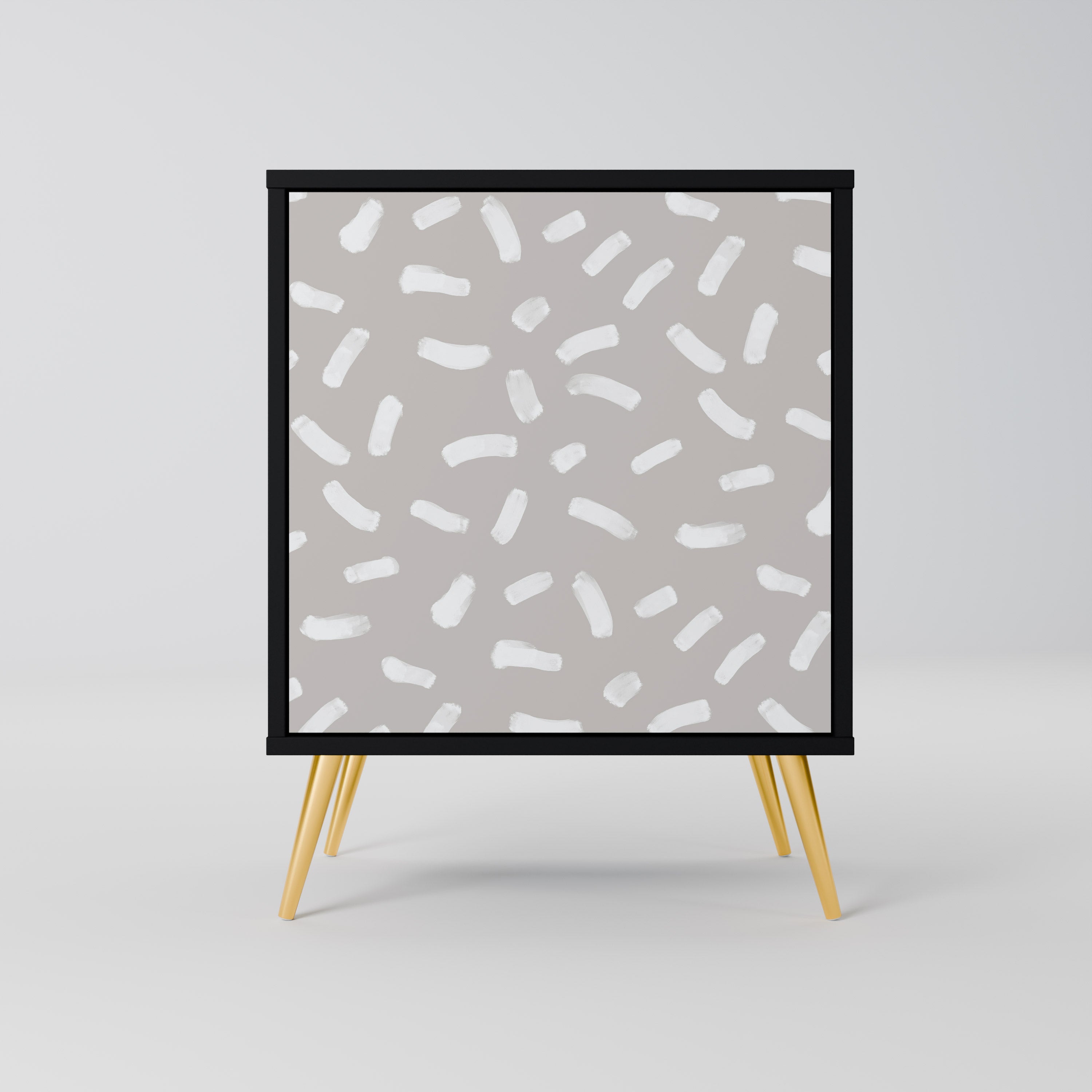 PASSING SECONDS Sideboard mit 1 Tür in Schwarz