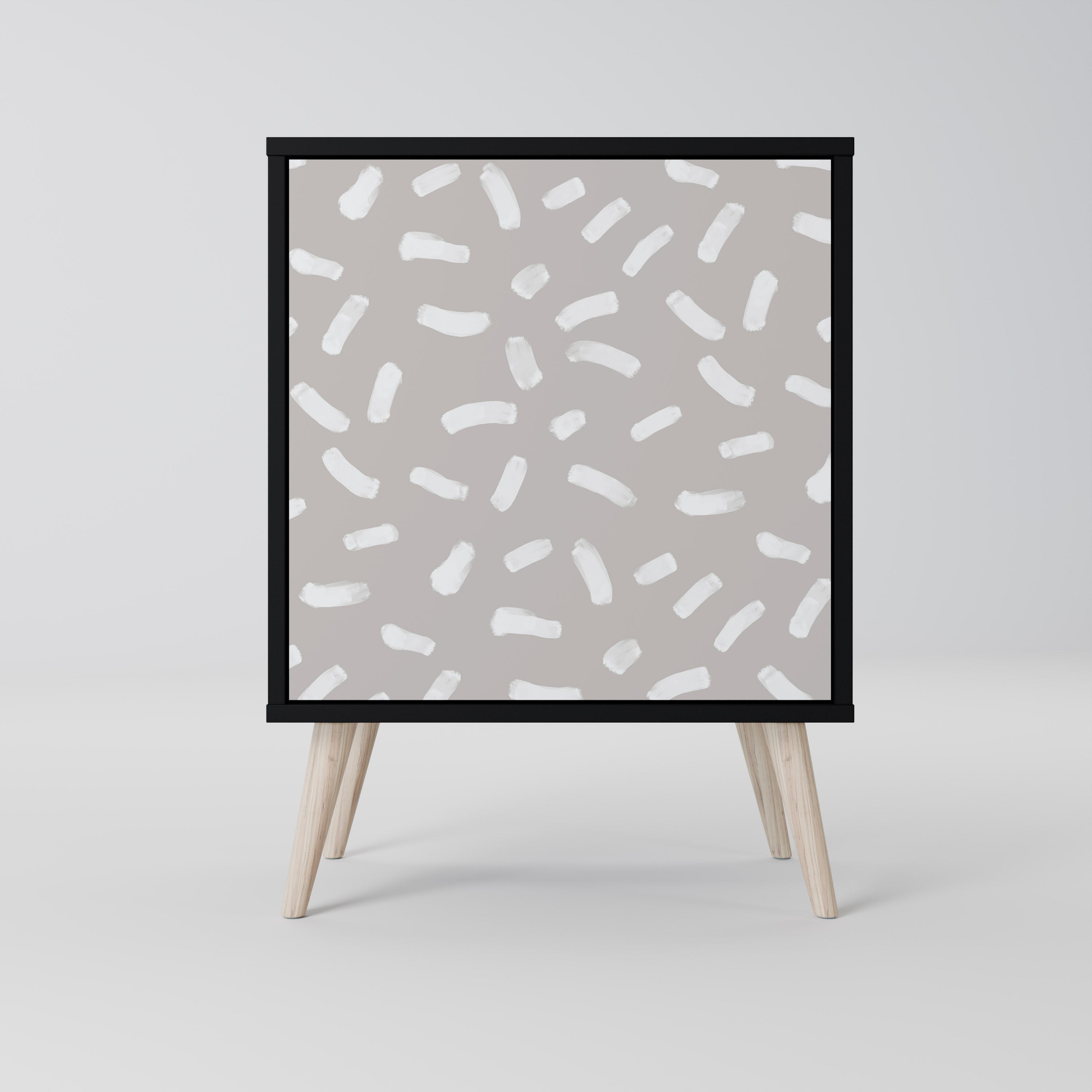 PASSING SECONDS Sideboard mit 1 Tür in Schwarz