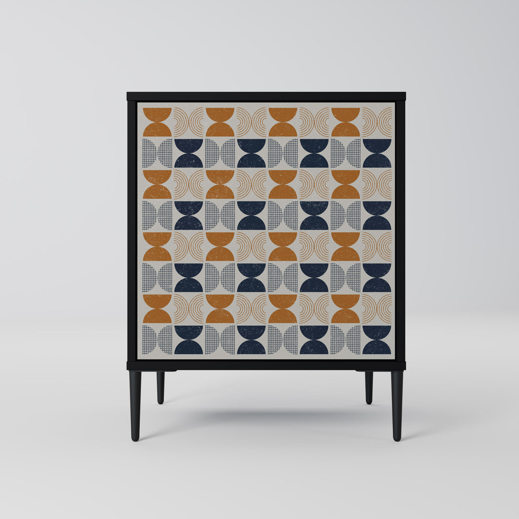 REFLECTION RANGE Sideboard mit 1 Tür in Schwarz