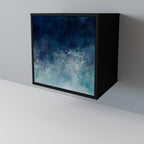 CELESTIAL FALL Sideboard mit 1 Tür in Schwarz