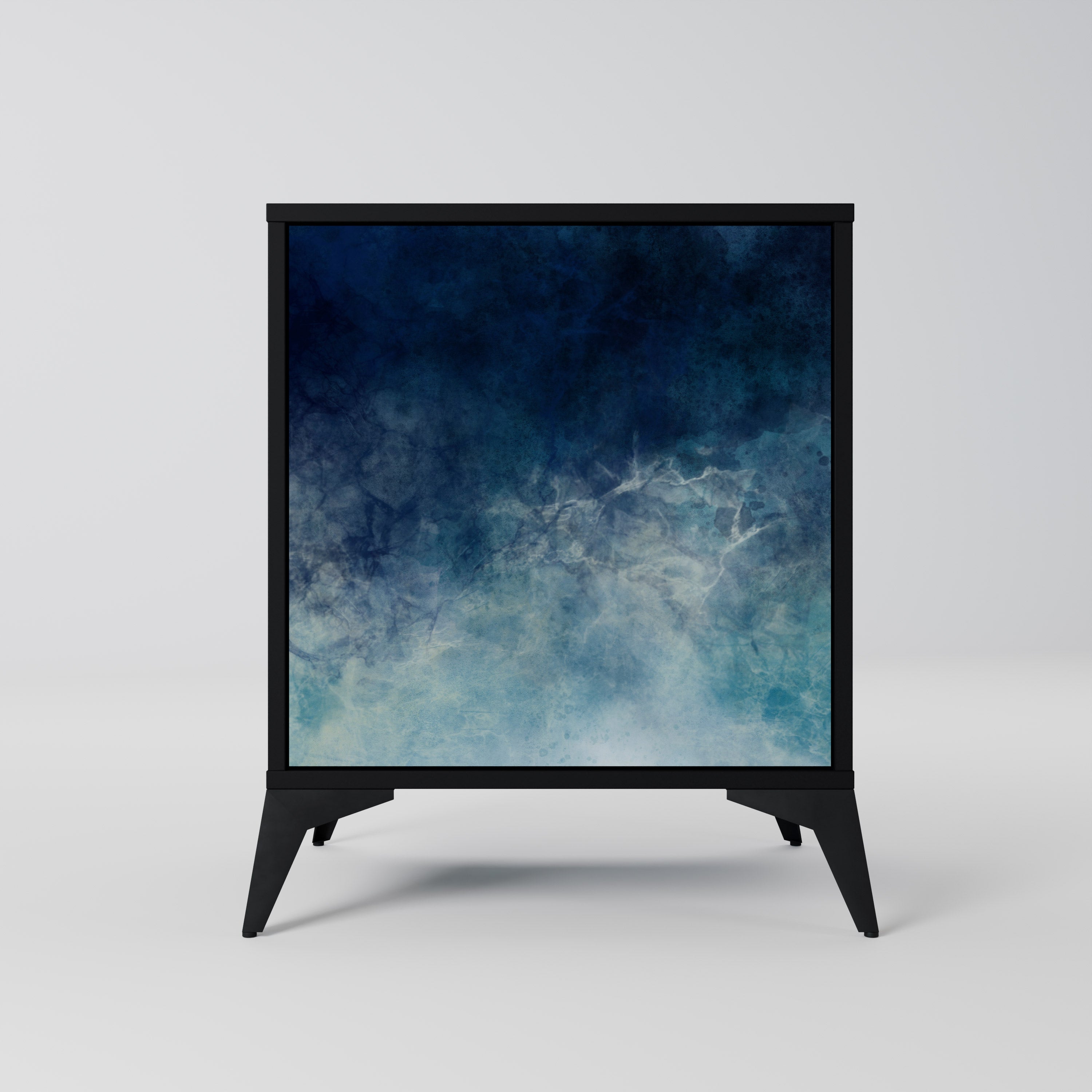 CELESTIAL FALL Sideboard mit 1 Tür in Schwarz