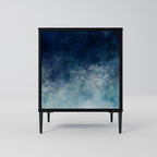 CELESTIAL FALL Sideboard mit 1 Tür in Schwarz