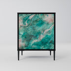ABSTRACT ALCHEMY Sideboard mit 1 Tür in Schwarz