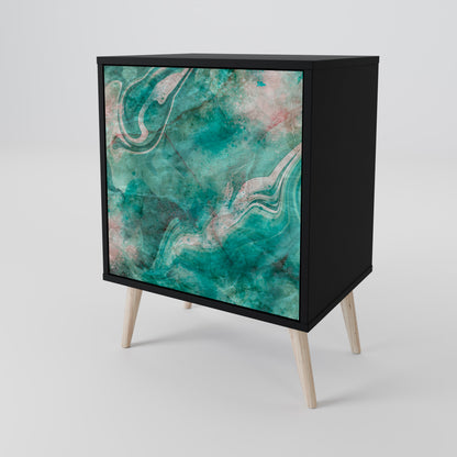 ABSTRACT ALCHEMY 1-Door Sideboard