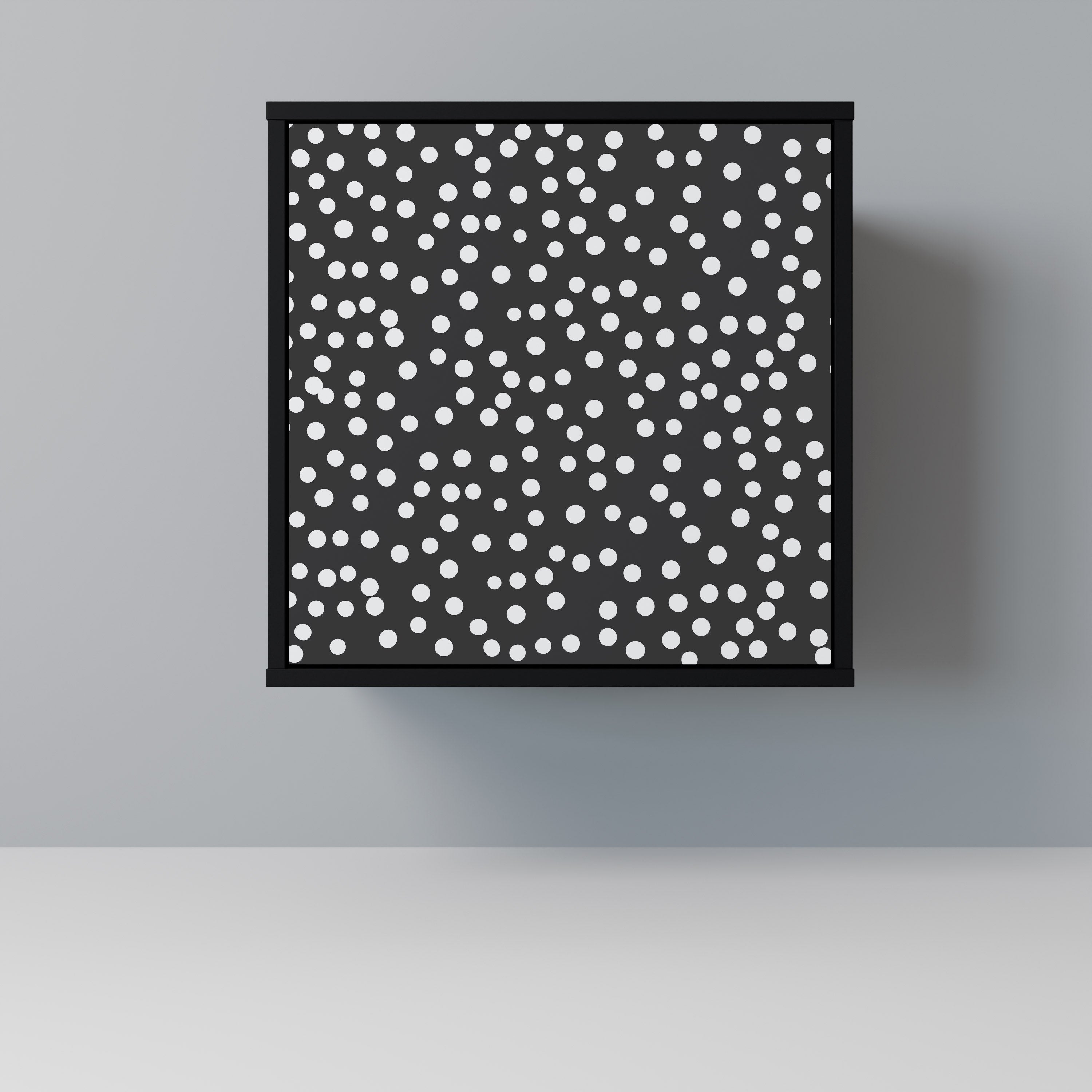 BLINDING LIGHTS Sideboard mit 1 Tür in Schwarz