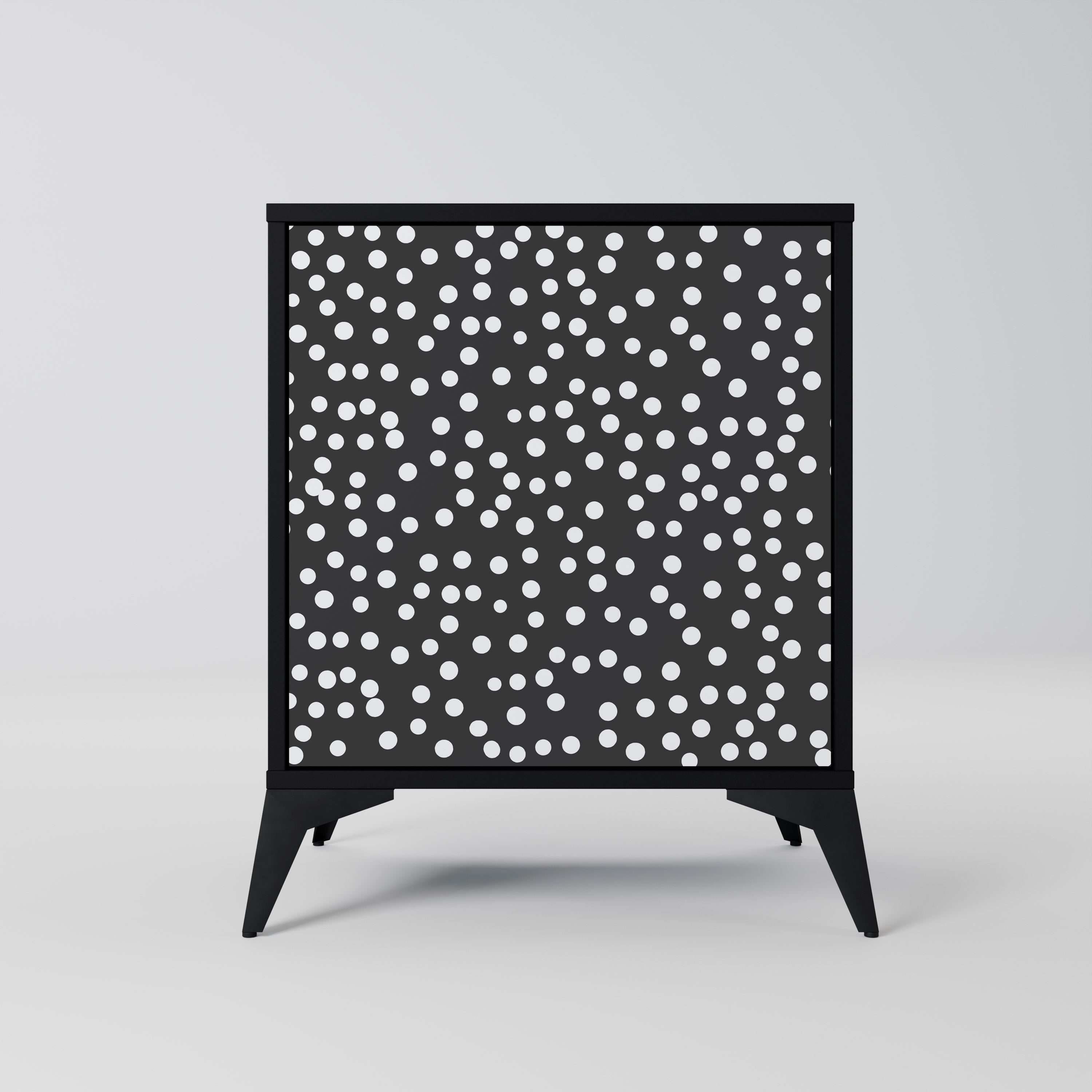 BLINDING LIGHTS Sideboard mit 1 Tür in Schwarz