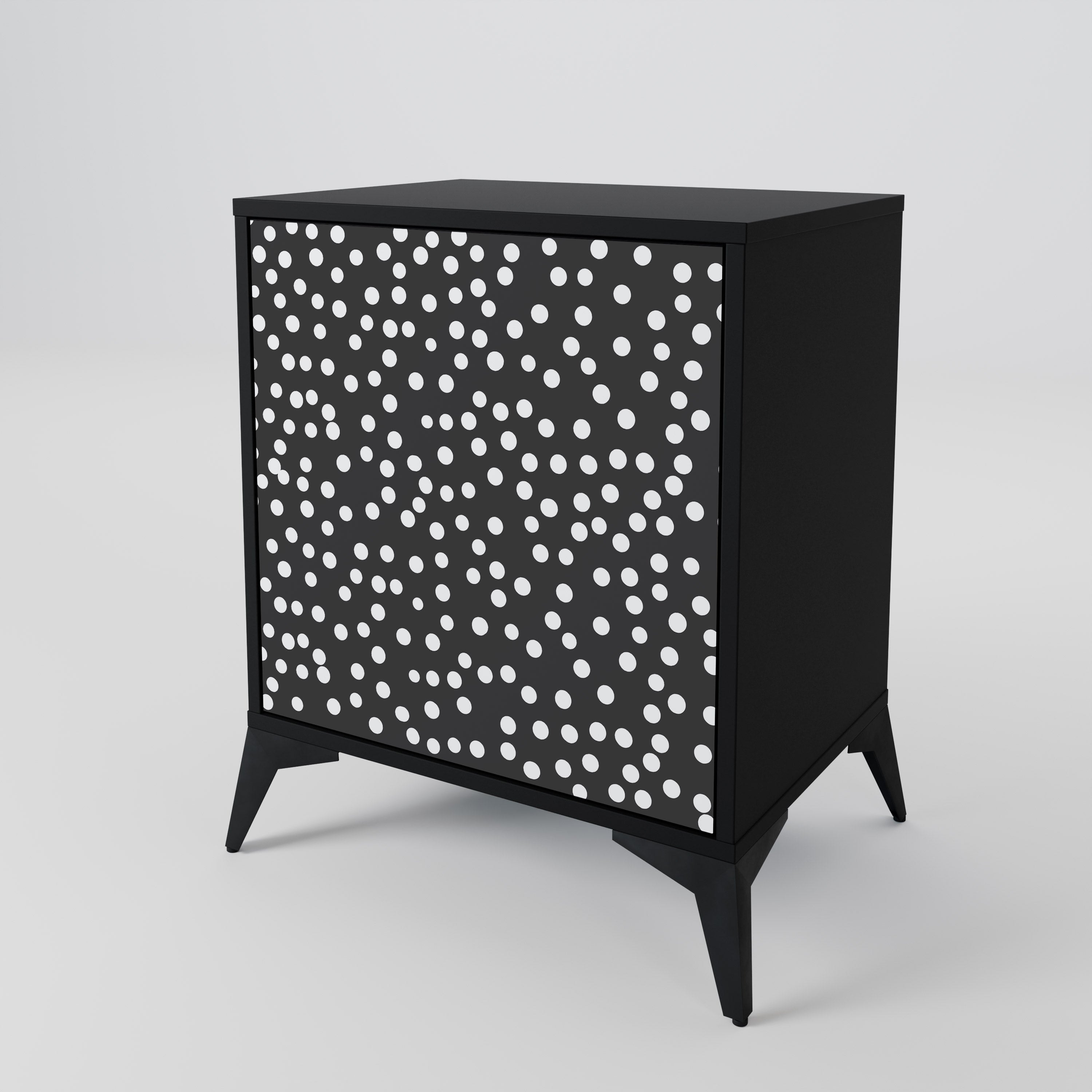 BLINDING LIGHTS Sideboard mit 1 Tür in Schwarz
