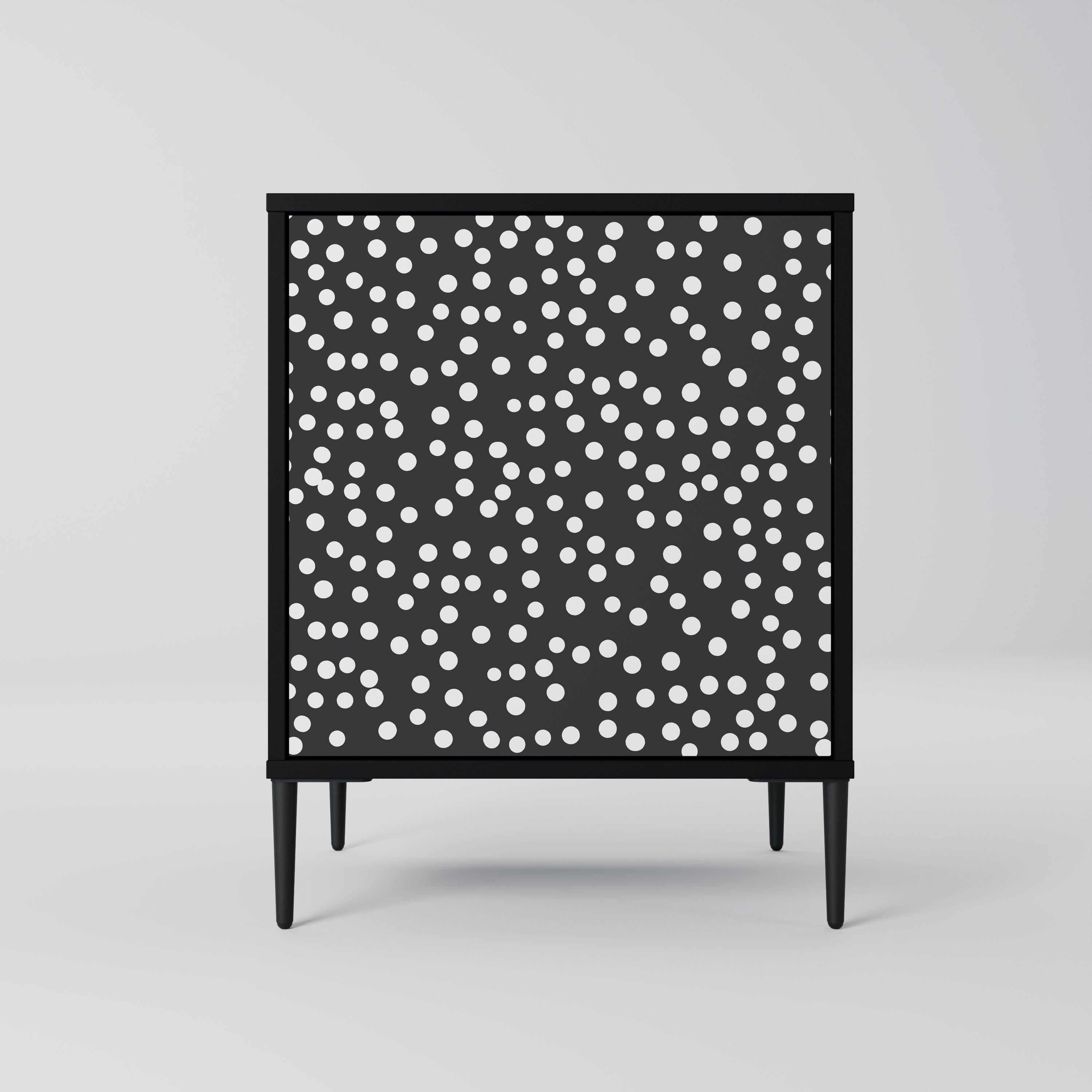 BLINDING LIGHTS Sideboard mit 1 Tür in Schwarz